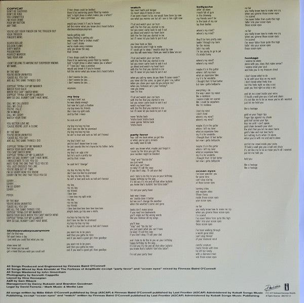 Dont Smile At Me (RED VINYL) | Mint (M) Mint (M)