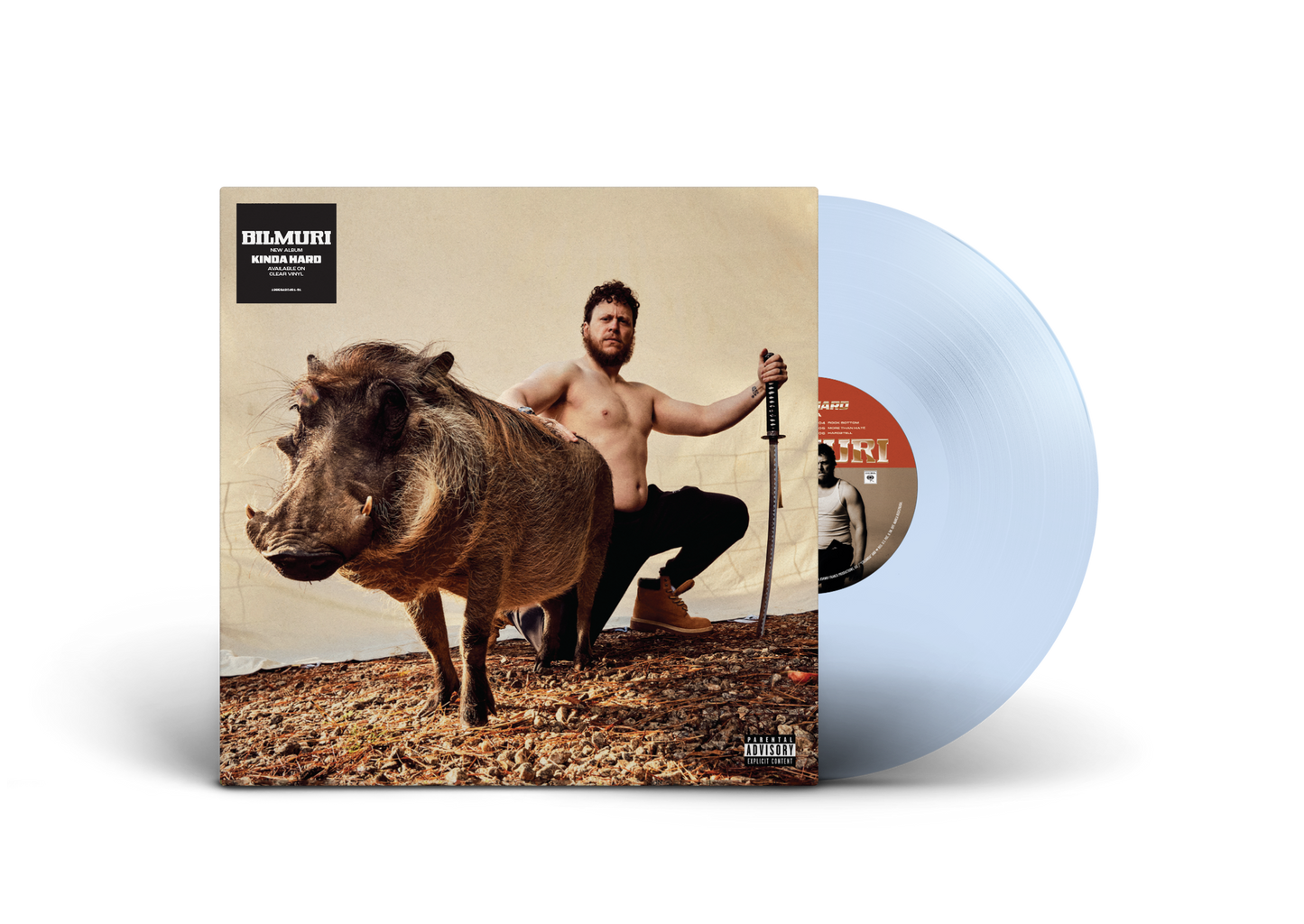 Bilmuri - Kinda Hard [Clear Colored Vinyl]- ALT/INDIE *NEW*COLOR* | Mint (M) Mint (M)