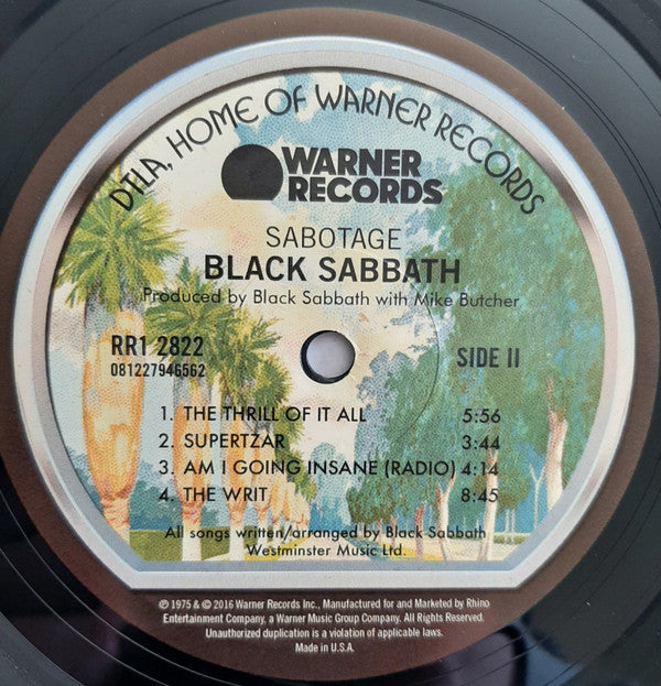 Sabotage (VINYL) | Mint (M) Mint (M)