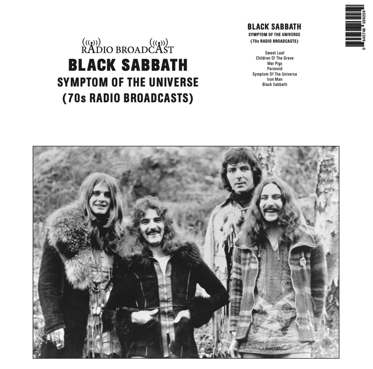 Black Sabbath - Symptom Of The Universe (70s Radio Broadcast) [Import] | Mint (M) Mint (M)
