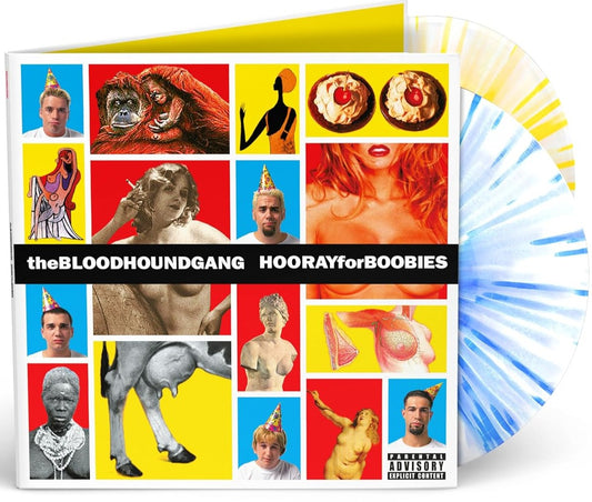 Bloodhound Gang - Hooray For Boobies: 20th Anniversary Edition (Blue/White/Yellow Splatter Colored Vinyl) (2 Lp's) |