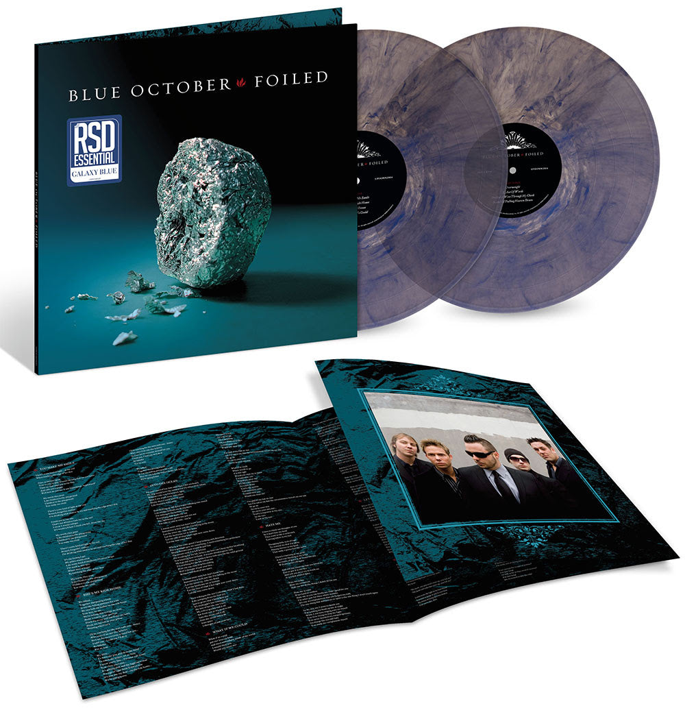 Blue October - Foiled (Galaxy Blue 2xVINYL) | Mint (M) Mint (M)