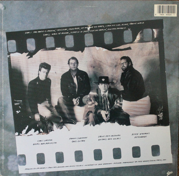 Stevie Ray Vaughan & Double Trouble In Step LP Very Good Plus (VG+) Near Mint (NM or M-)