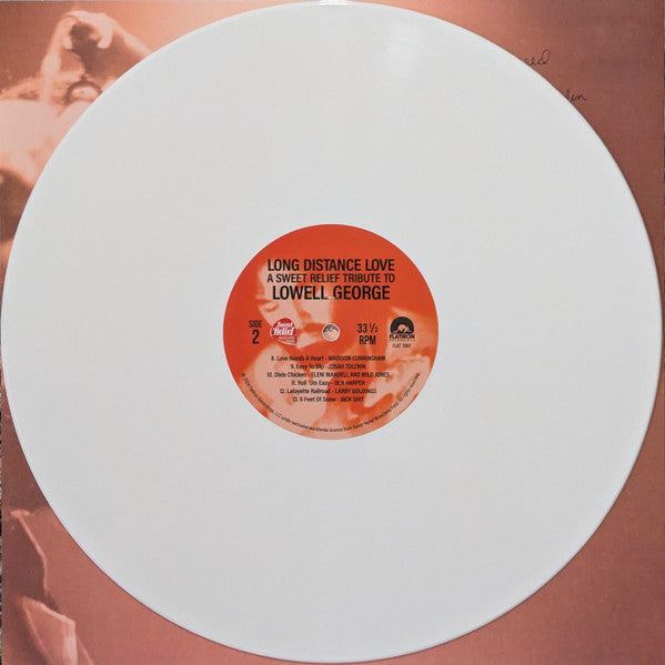 Various - Long Distance Love (A Sweet Relief Tribute To Lowell George) (WHITE VINYL) | Mint (M) Mint (M)