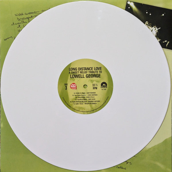 Various - Long Distance Love (A Sweet Relief Tribute To Lowell George) (WHITE VINYL) | Mint (M) Mint (M)