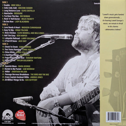 Various - Long Distance Love (A Sweet Relief Tribute To Lowell George) (WHITE VINYL) | Mint (M) Mint (M)