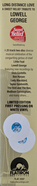 Various - Long Distance Love (A Sweet Relief Tribute To Lowell George) (WHITE VINYL) | Mint (M) Mint (M)