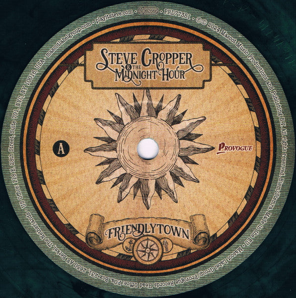 Steve Cropper & The Midnight Hour - Friendlytown (GREEN MARBLE VINYL) | Mint (M) Mint (M)