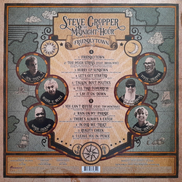 Steve Cropper & The Midnight Hour - Friendlytown (GREEN MARBLE VINYL) | Mint (M) Mint (M)