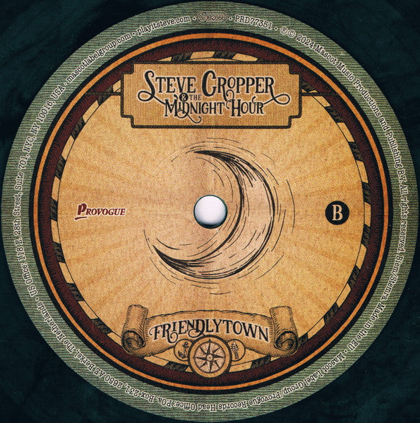 Steve Cropper & The Midnight Hour - Friendlytown (GREEN MARBLE VINYL) | Mint (M) Mint (M)