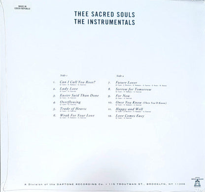 The Instrumentals (RED VINYL) | Mint (M) Mint (M)
