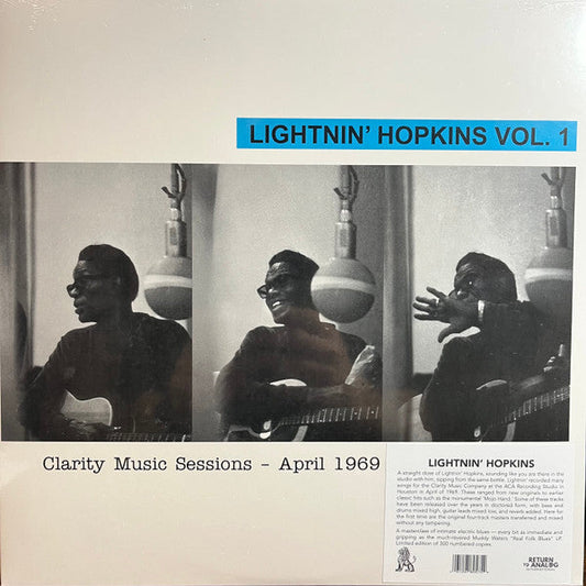 Vol. 1 : Clarity Music Sessions - April 1969 (VINYL) | Mint (M) Mint (M)