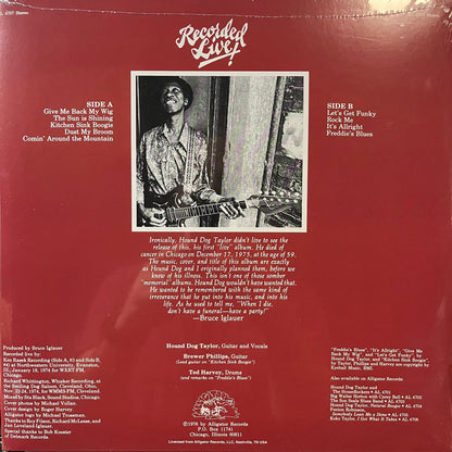 Hound Dog Taylor & The House Rockers - Beware Of The Dog! (VINYL) |