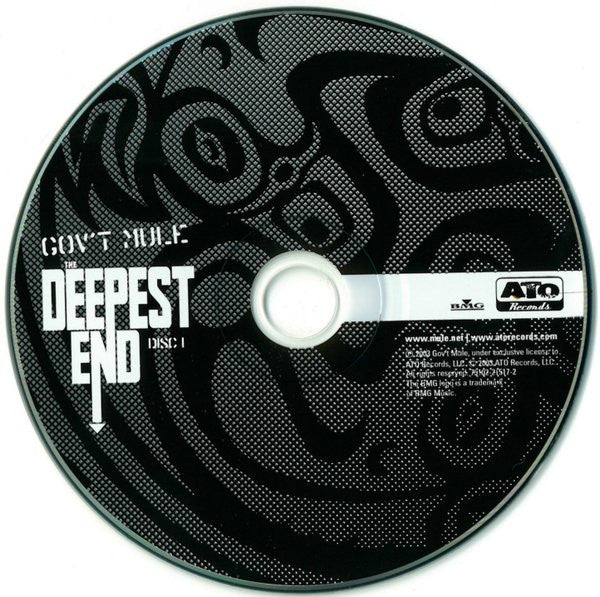 Gov't Mule - The Deepest End (Live In Concert) ( 2xCD, DVD) | Excellent+ (EX+) Excellent+ (EX+)