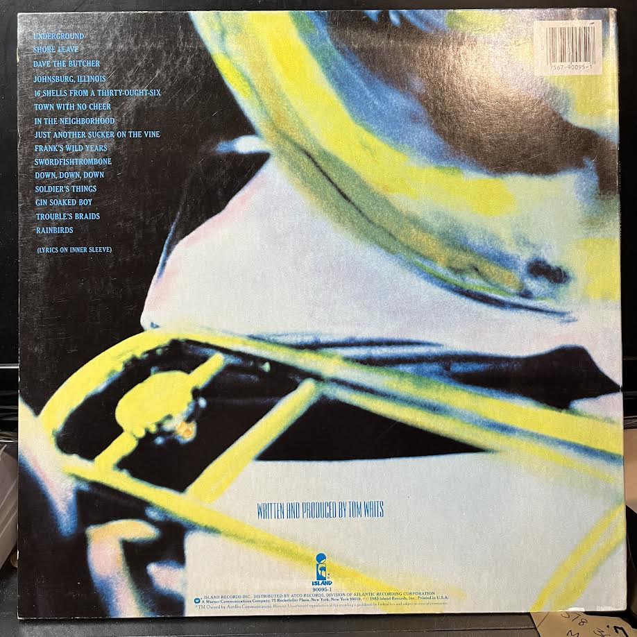 Tom Waits - Swordfishtrombones (VINYL) | Excellent+ (EX+) Excellent (EX)