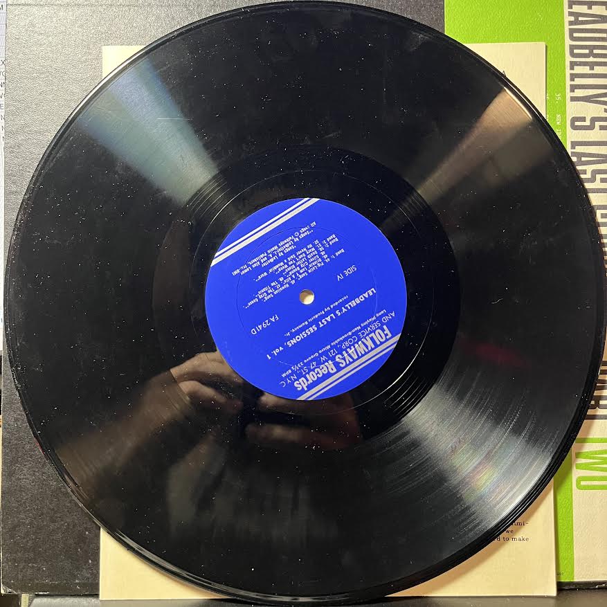 Leadbelly - Leadbelly's Last Sessions Part Two (VINYL) | Excellent (EX) Near Mint (NM)