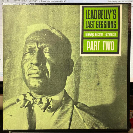 Leadbelly - Leadbelly's Last Sessions Part Two (VINYL) | Excellent (EX) Near Mint (NM)