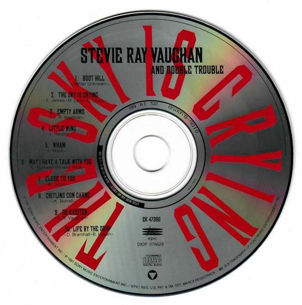 Stevie Ray Vaughan & Double Trouble - The Sky Is Crying (CD) | Near Mint (NM or M-)