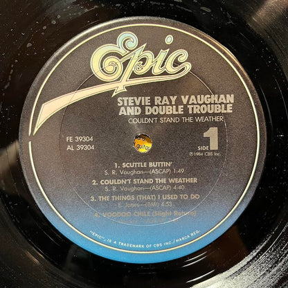 Stevie Ray Vaughan & Double Trouble - Couldn't Stand The Weather (VINYL) | Near Mint (NM or M-) Excellent (EX)