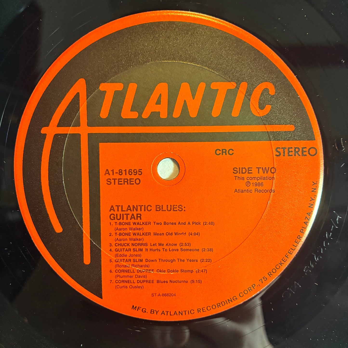 Various - Atlantic Blues: Guitar (2x VINYL) | Near Mint (NM or M-) Excellent (EX)