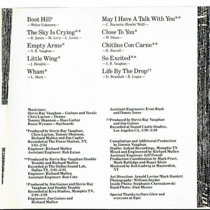 Stevie Ray Vaughan & Double Trouble - The Sky Is Crying (CD) | Near Mint (NM or M-)