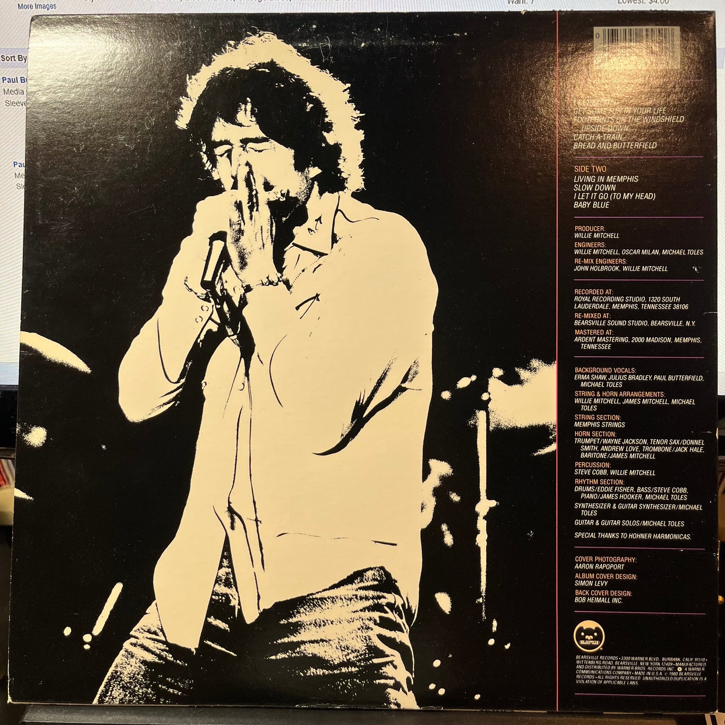 Paul Butterfield - North South (VINYL) | Near Mint (NM or M-)