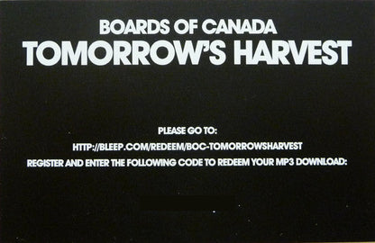 Boards Of Canada - Tomorrow's Harvest (2x VINYL) | Mint (M) Mint (M)