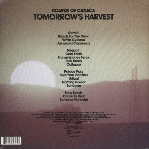Boards Of Canada - Tomorrow's Harvest (2x VINYL) | Mint (M) Mint (M)
