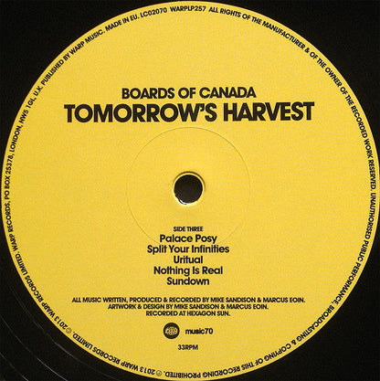 Boards Of Canada - Tomorrow's Harvest (2x VINYL) | Mint (M) Mint (M)