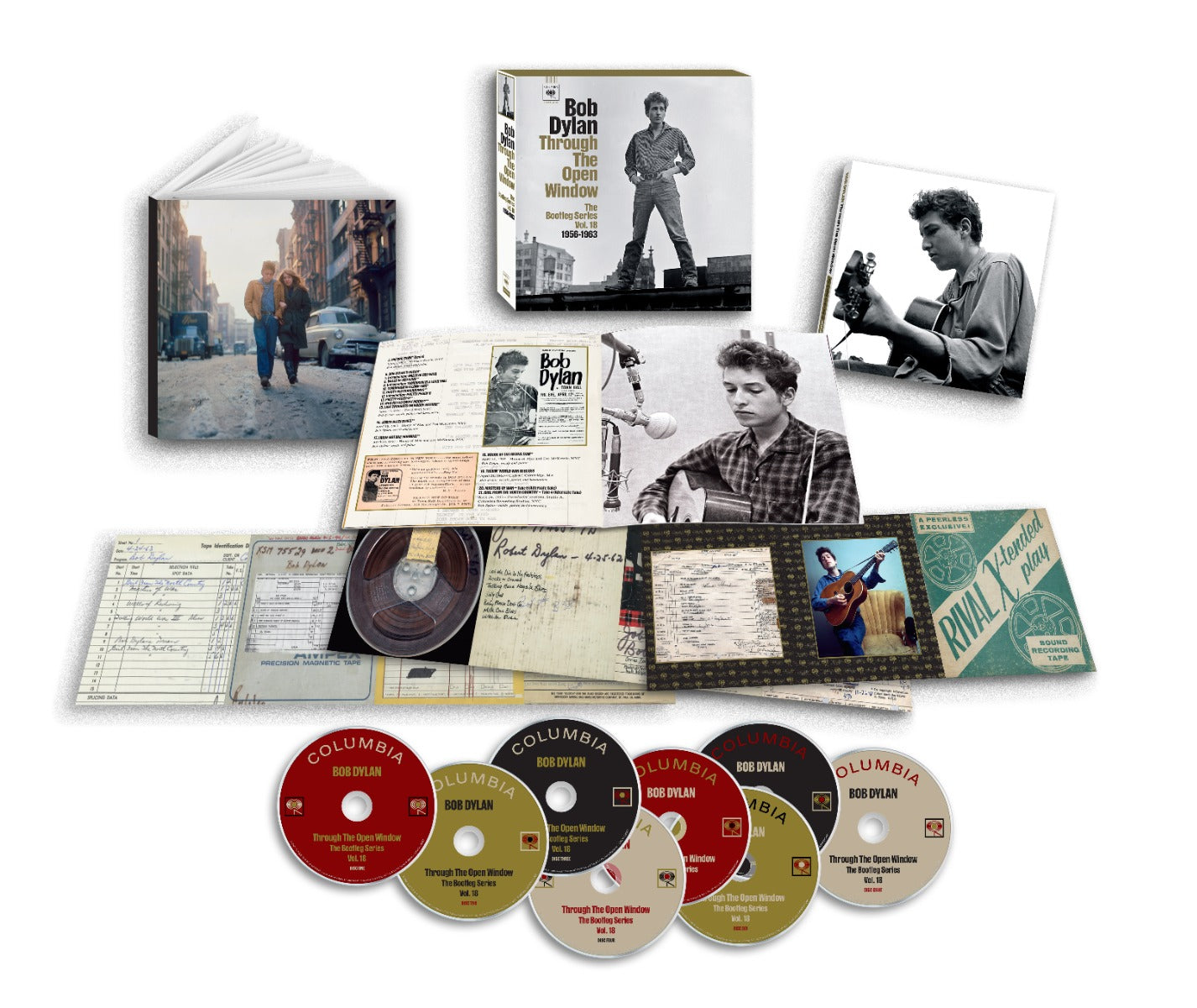 Bob Dylan - The Bootleg Series Vol. 18: Through The Open Window 1956-1963 [8CD Box Set] | Mint (M) Mint (M)