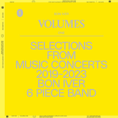 Bon Iver - Volumes: One Selections From Music Concerts 2019-2023 6 Piece Band (VINYL) | Mint (M) Mint (M)