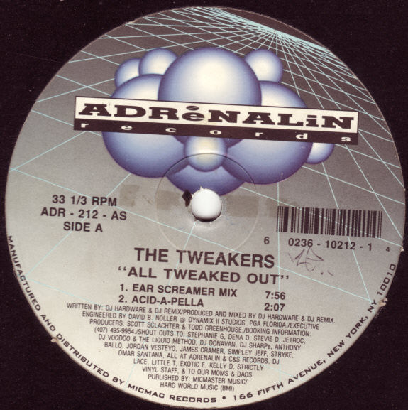 The Tweakers - All Tweaked Out (12" VINYL) | Excellent+ (EX+) Generic