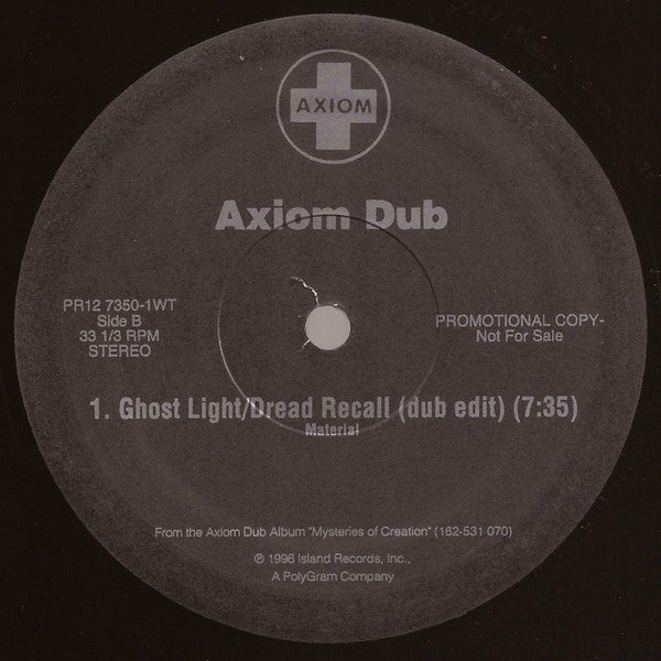 Various - Axiom Dub (12" VINYL) | Excellent (EX) Generic