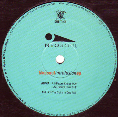 Neosoul - Introfusion EP (12" VINYL) | Excellent (EX) Excellent+ (EX+)