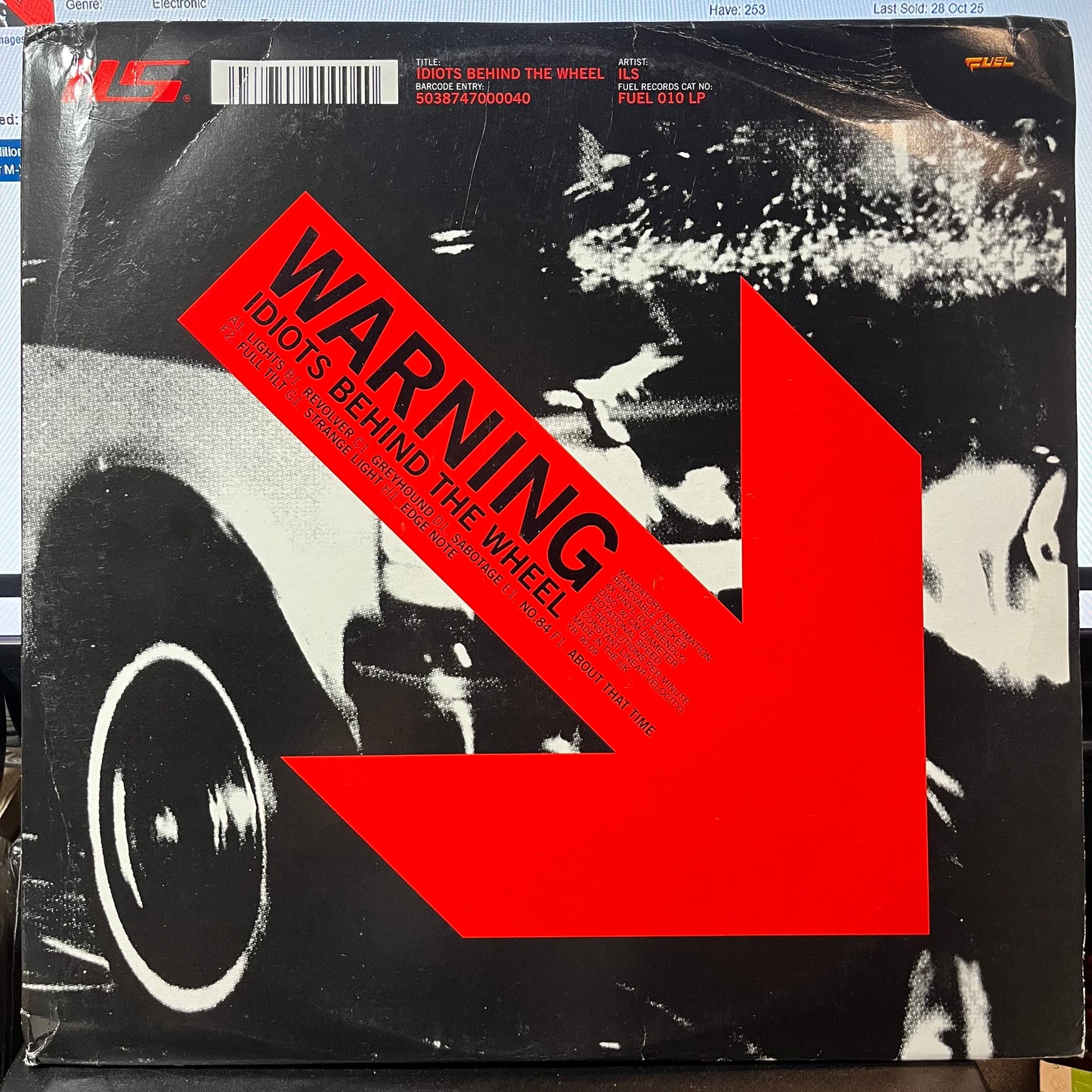 Ils - Idiots Behind The Wheel (4xLP) | Near Mint- (NM-) Very Good Plus (VG+)