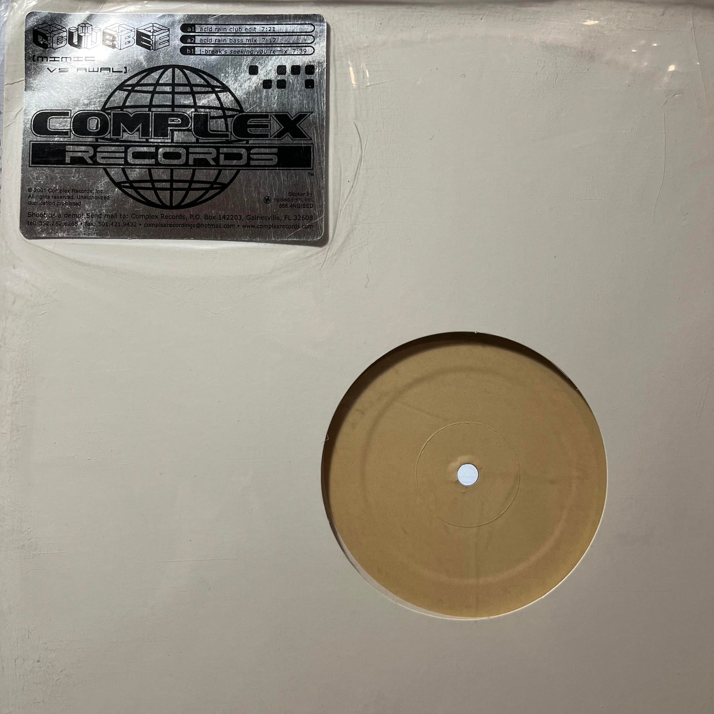 Cube (6) - Acid Rain (12" VINYL) | Near Mint (NM)