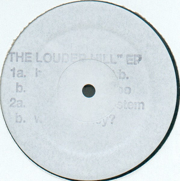 The Miami Bass Labs - The Louder Hill E.P. (12" VINYL) | Near Mint (NM or M-) Generic