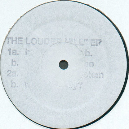 The Miami Bass Labs - The Louder Hill E.P. (12" VINYL) | Near Mint (NM or M-) Generic