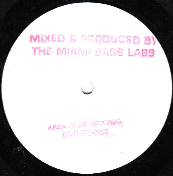 The Miami Bass Labs - The Louder Hill E.P. (12" VINYL) | Near Mint (NM or M-) Generic