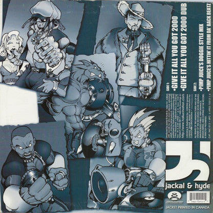 Jackal & Hyde - Give It All You Got 2000 (12" VINYL) | Excellent (EX)