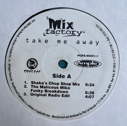 Mix Factory - Take Me Away (VINYL) | Very Good (VG) Generic