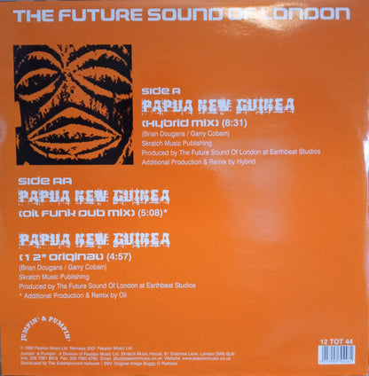 The Future Sound Of London - Papua New Guinea 2001 (12" VINYL) | Very Good (VG) Very Good Plus (VG+)