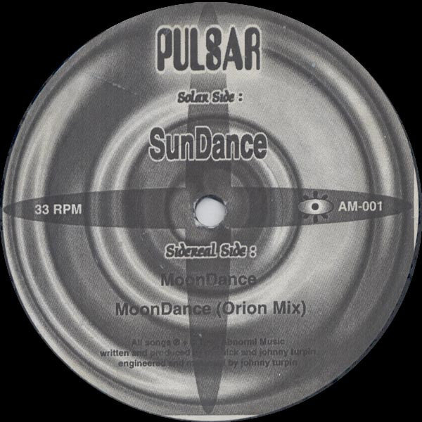 Pulsar (10) - SunDance / MoonDance (12" VINYL) | Very Good (VG) Generic