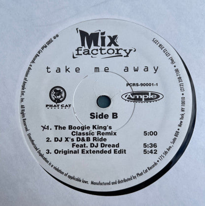 Mix Factory - Take Me Away (VINYL) | Very Good (VG) Generic