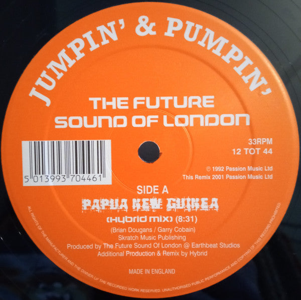 The Future Sound Of London - Papua New Guinea 2001 (12" VINYL) | Very Good (VG) Very Good Plus (VG+)