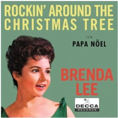 Rockin' Around The Christmas Tree (TRANSLUCENT EMERALD 7" VINYL) | Mint (M) Mint (M)
