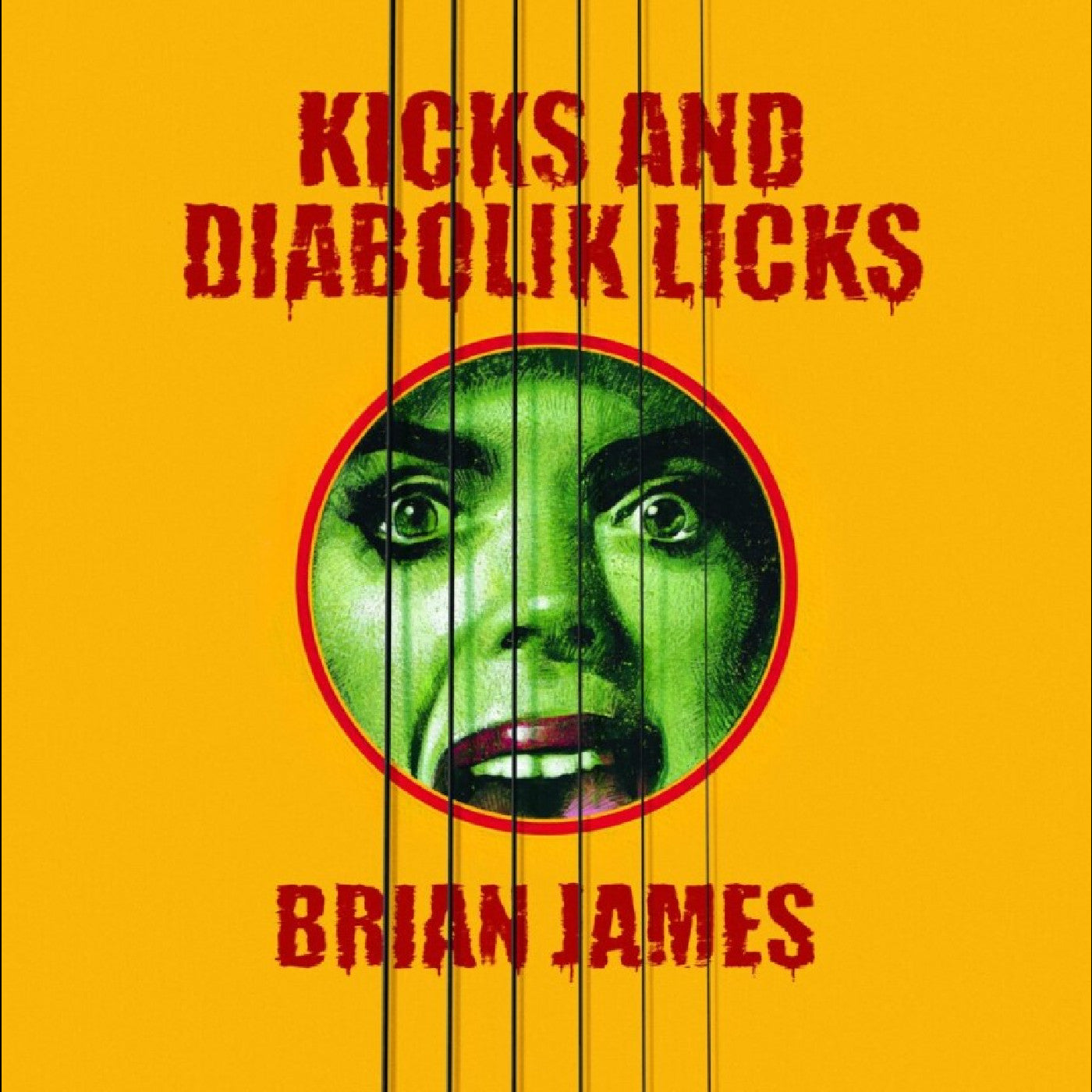 Brian James - Kicks…And Diabolik Licks (CD) | Mint (M) Mint (M)