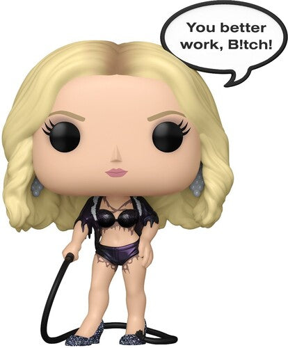 Britney Spears - Funko POP! Sayings: Britney Spears - Work B!tch (Vinyl Figure, Collectible) |