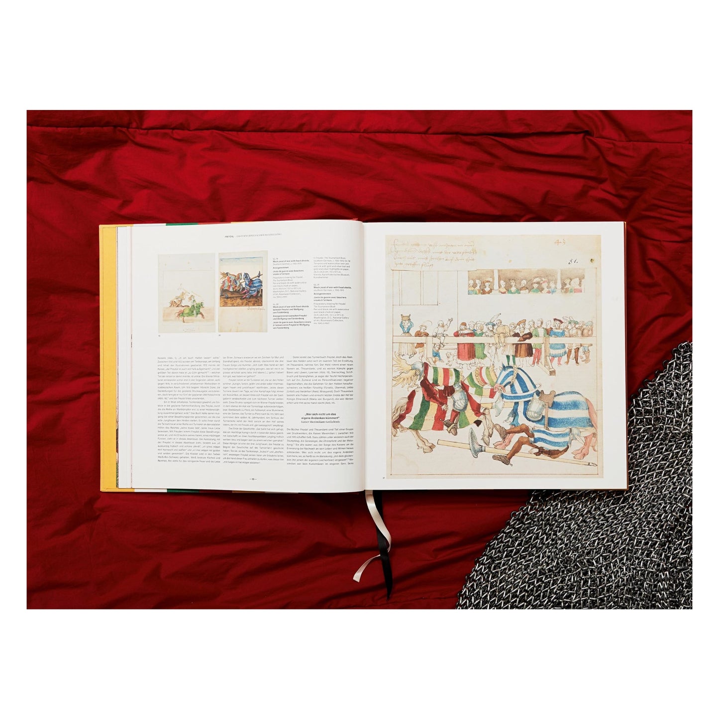 Freydal. Medieval Games. The Book of Tournaments of Emperor Maximilian I (German, French, English)