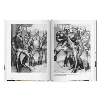 The Little Book of Tom. Blue Collar (German, French, English)